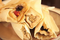 Vegan Black Bean and Green Chile Tamales