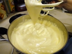 When all of the syrup has been added