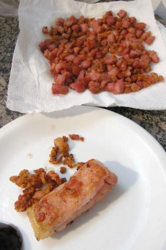 fry the bacon