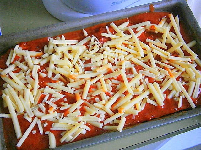 passata and cheese