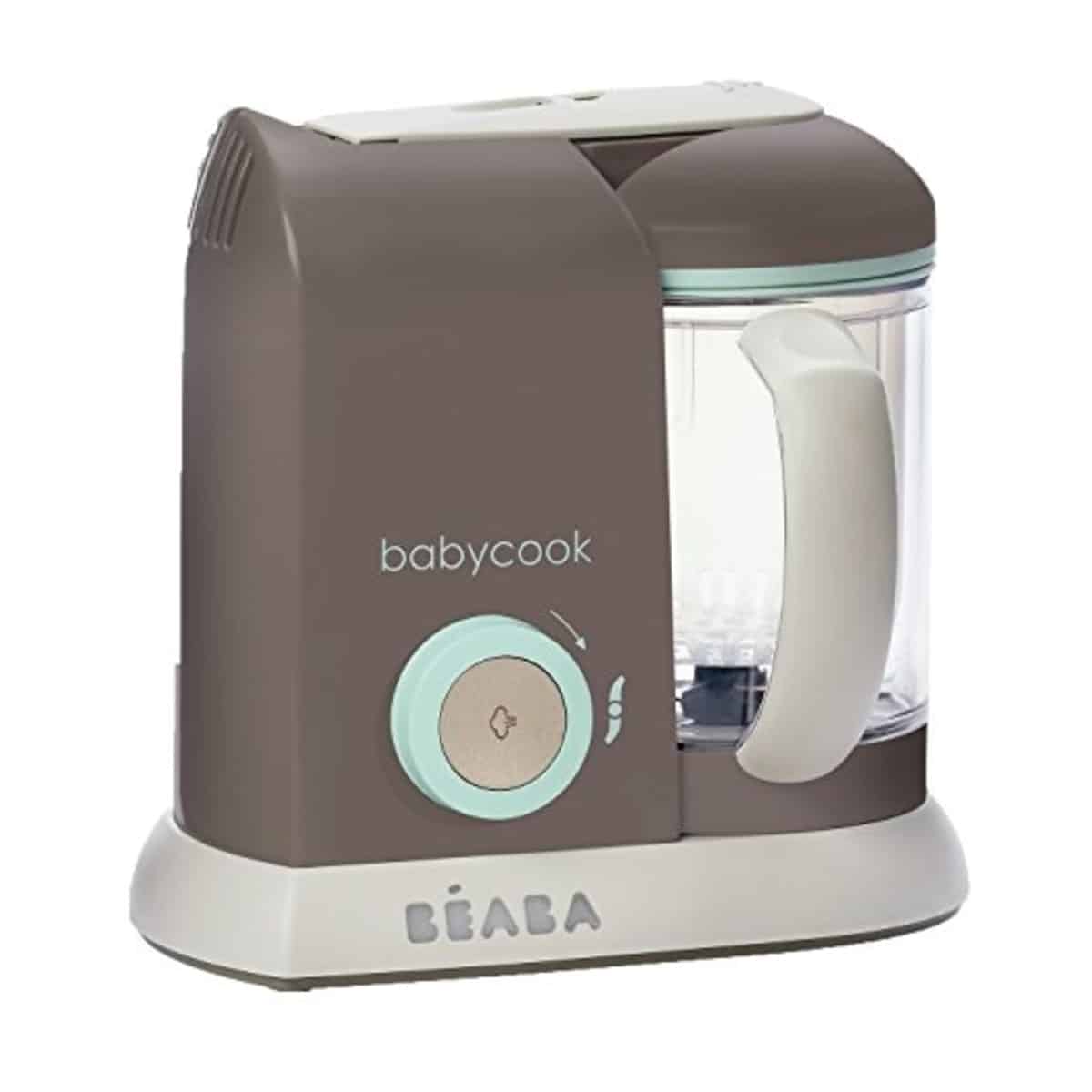 BEABA Babycook 4 in 1 Steam Cooker and Blender, 4.5 cups, Dishwasher Safe, Latte Mint