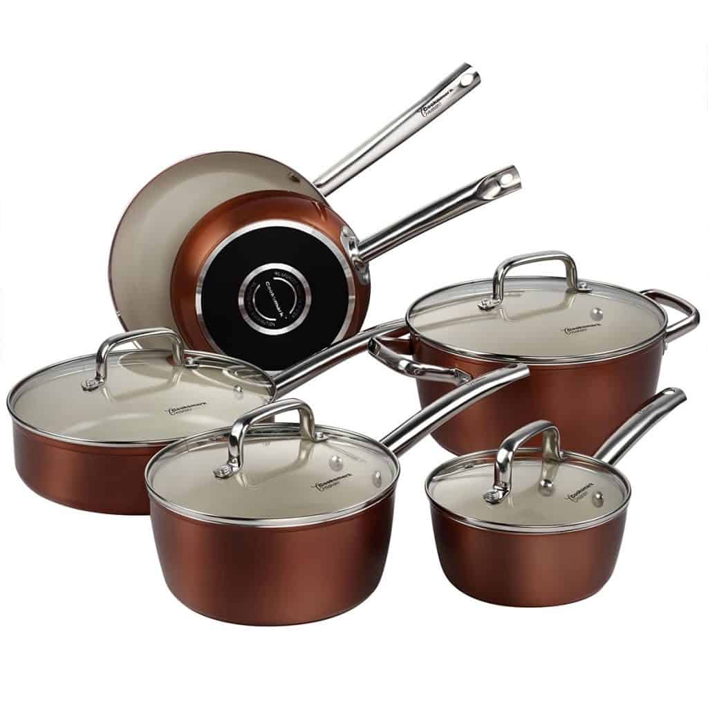 Cooksmark Nonstick and Dishwasher Safe Oven Safe - 10 Piece