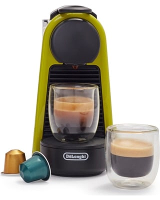 Nespresso Essenza Mini Espresso Machine by De’Longhi, Lime