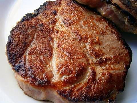 Brined and BBQed “wagyu” steak