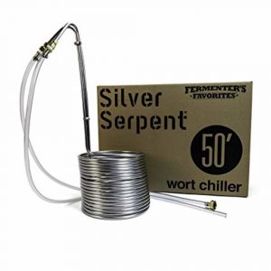Silver Serpent 50 Foot Stainless Steel Wort Chiller