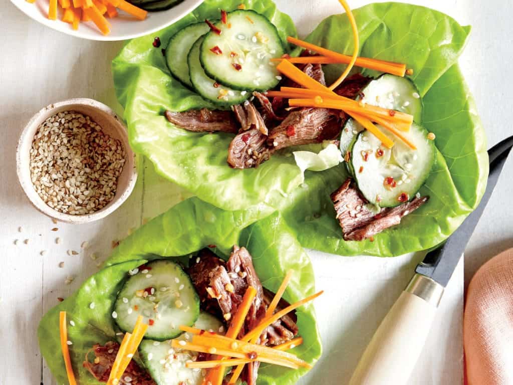 Lettuce Cups with Filling