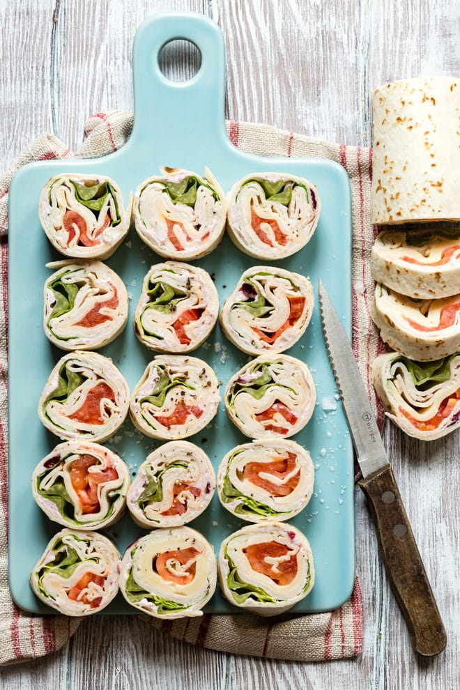 Turkey and Cheese Roll Ups