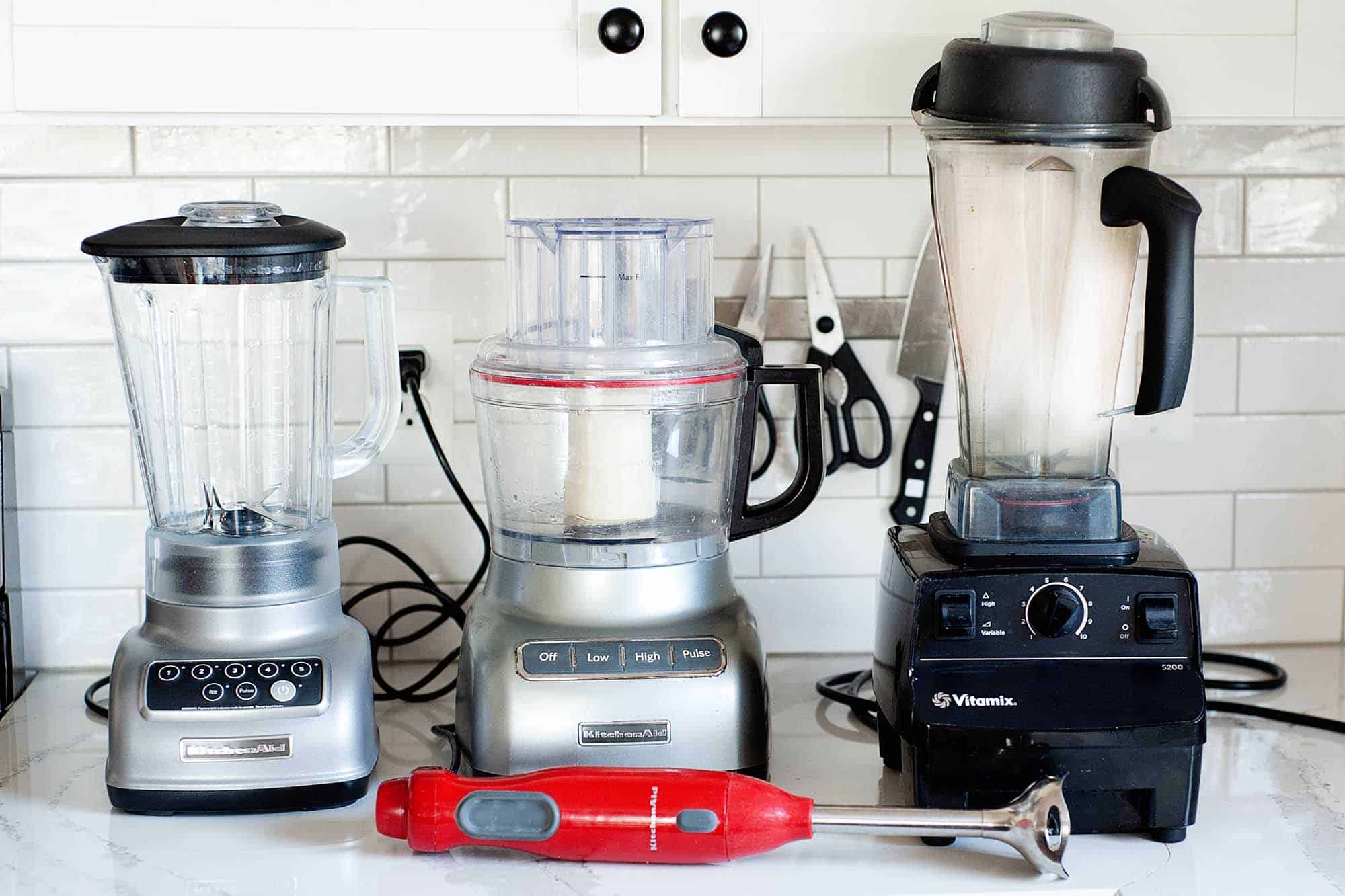 Blender vs Food Processor