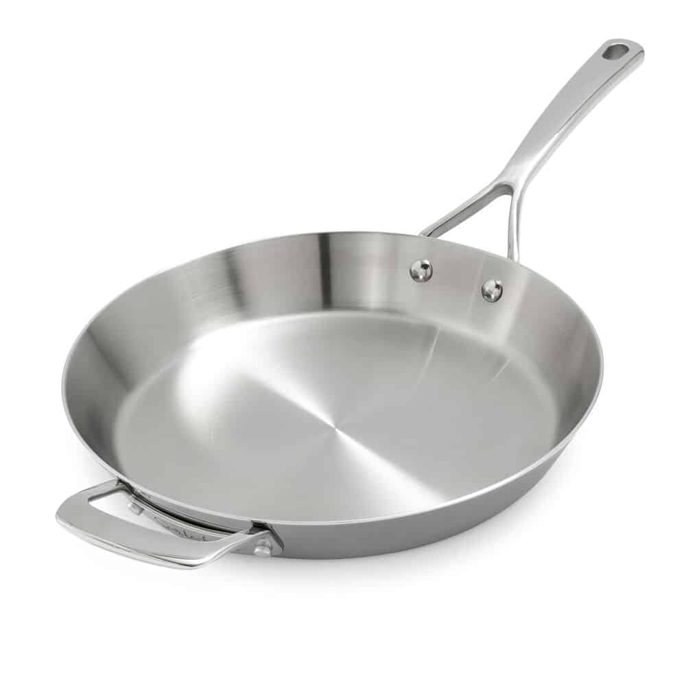 One of the safest cookware mediums - stainless steel