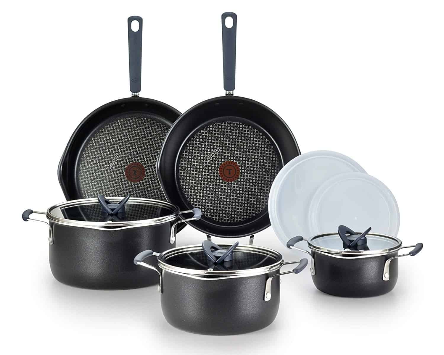 BESICO Nonstick Skillet Set, Heavy Duty Non-Stick Frying Pans, Titanium  Coati