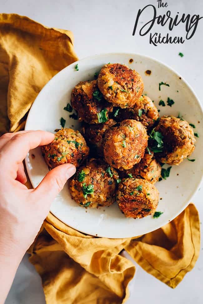 Drool-worthy Vegan Lentil Meatballs Recipe