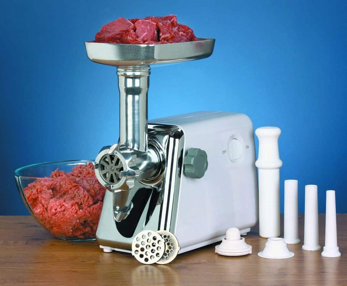 Electric meat grinder