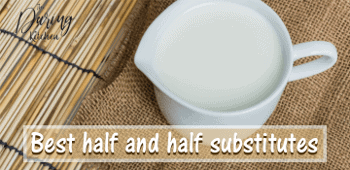 half and half substitutes