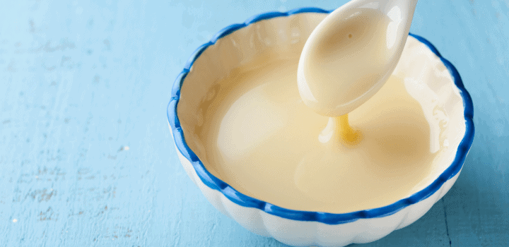 Evaporated milk substitute for coconut milk