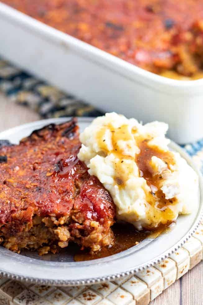 Homestyle Vegan Meatloaf