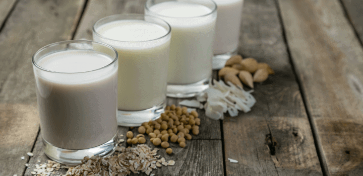 Non dairy milk alternatives