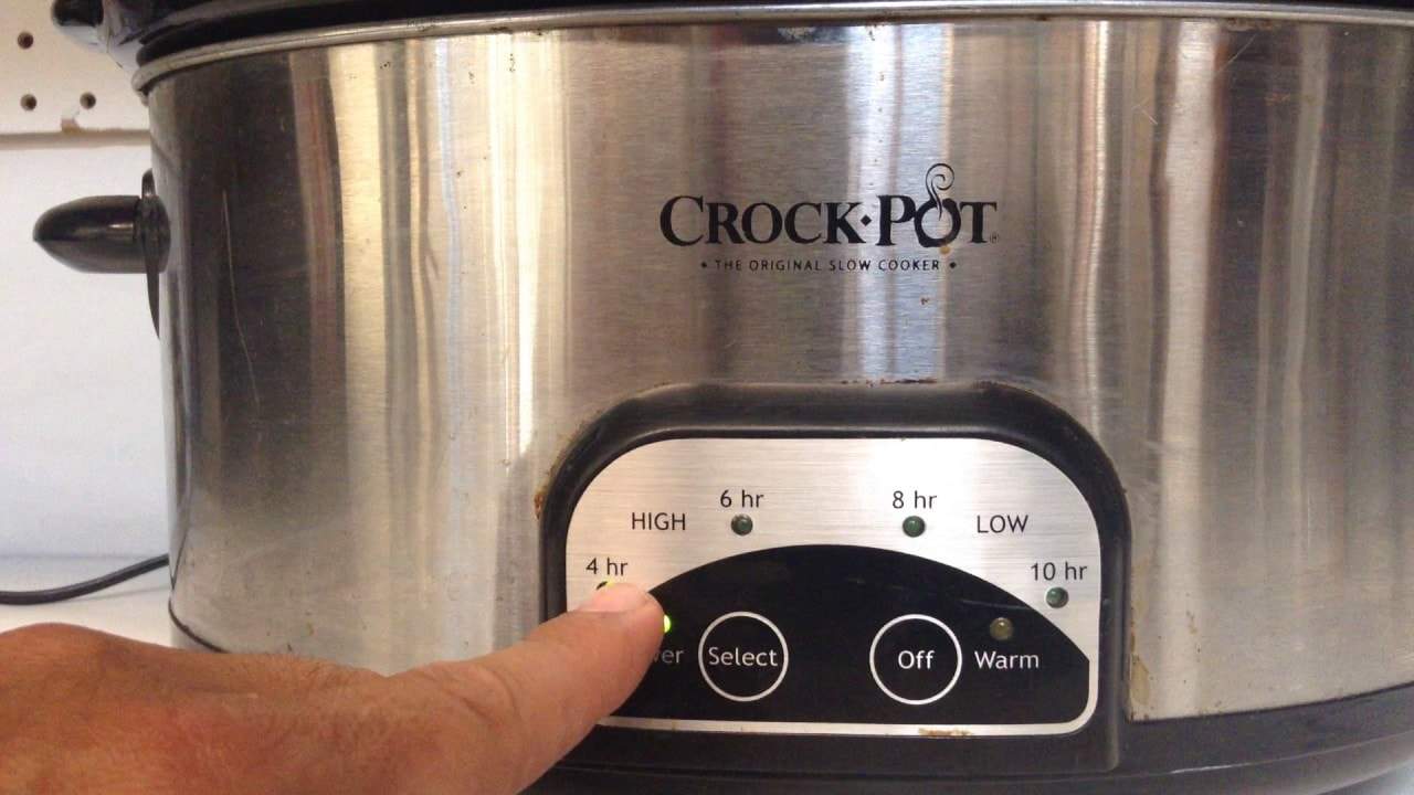 crock pot low and high temps