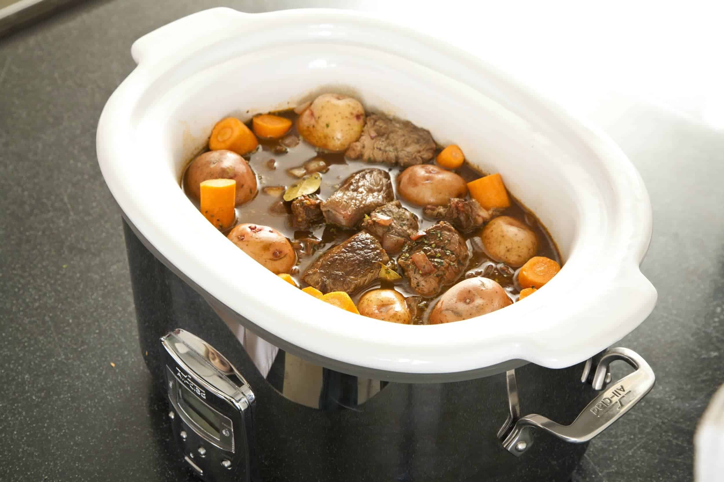Beef Stew in a Slow Cooker