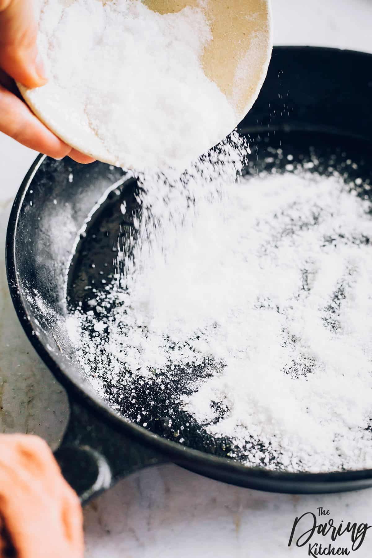 How To Clean a Cast Iron Skillet Daring Kitchen