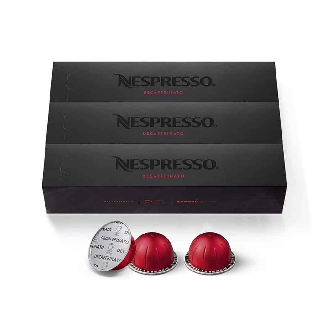 Nespresso Capsules VertuoLine, Decaffeinato