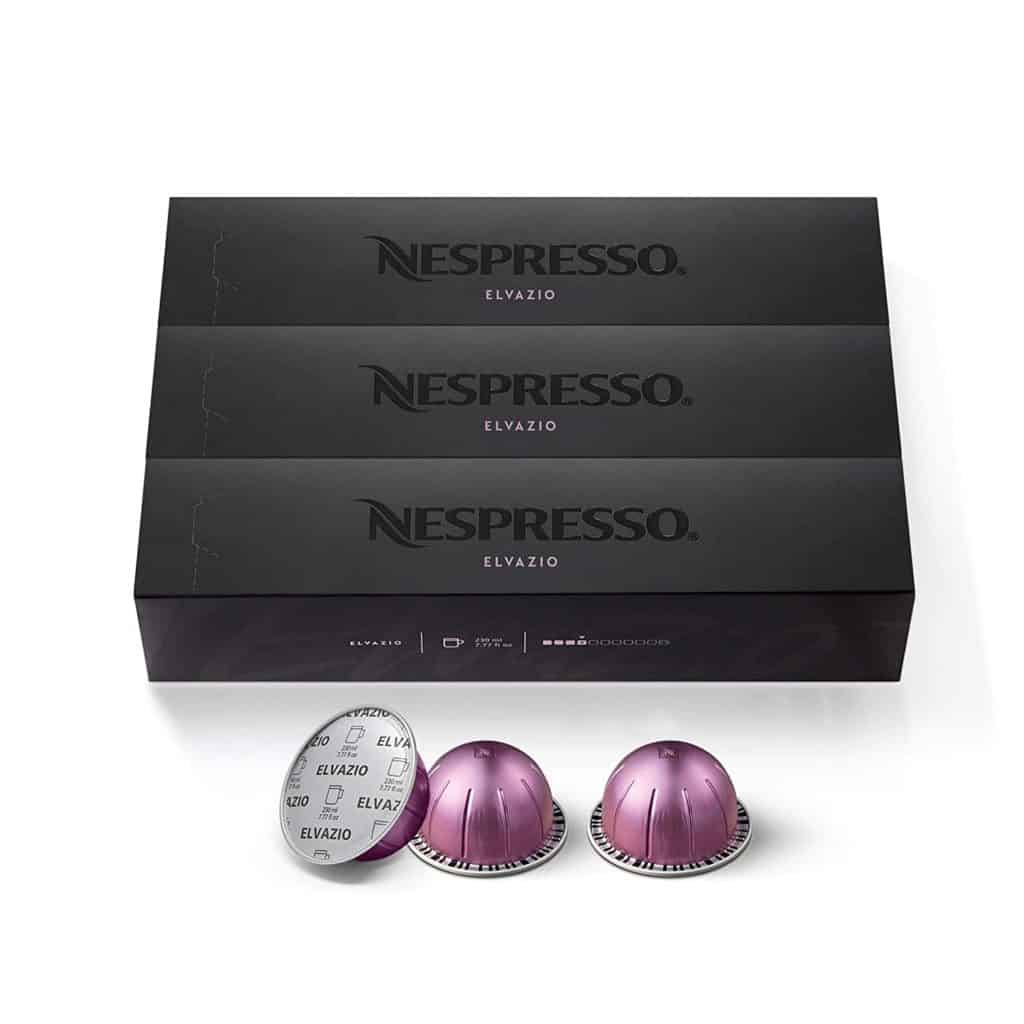Nespresso Capsules VertuoLine, Elvazio, Mild Roast Coffee