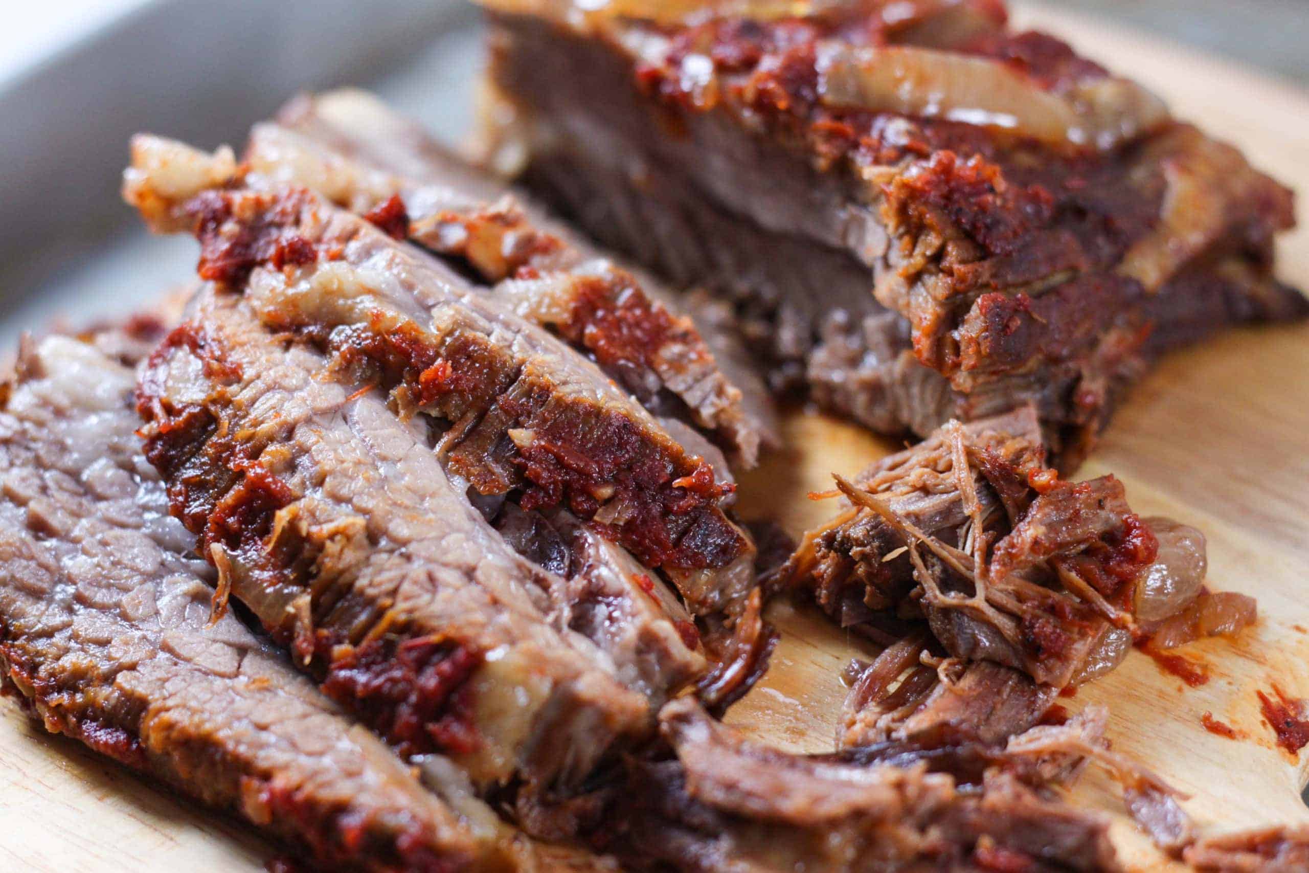 Slow cooker brisket