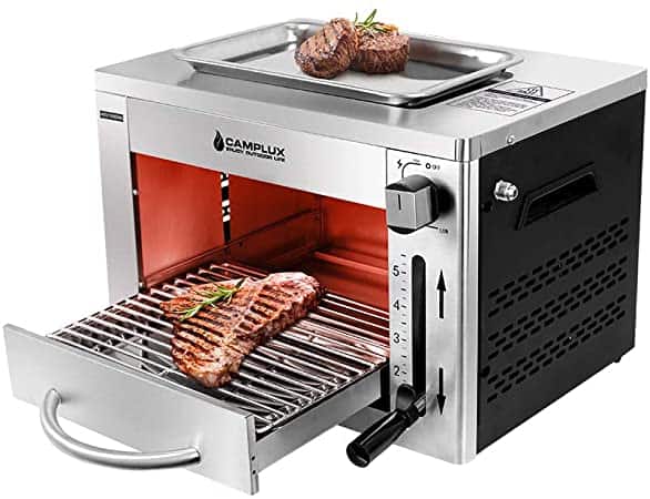using an infrared grill