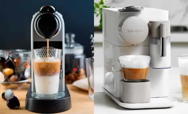 storing nespresso machines