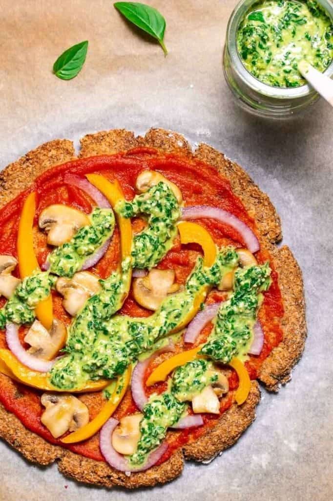 Vegan Cauliflower Pizza
