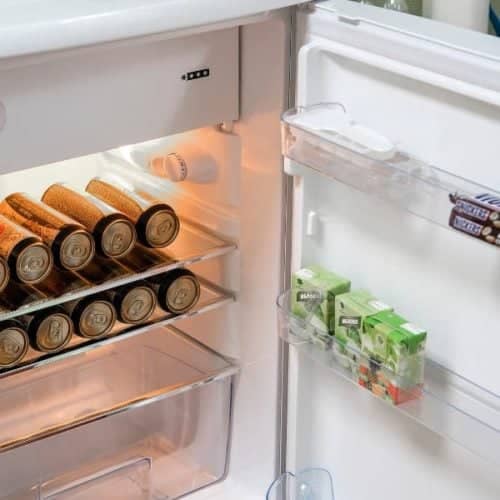 How many watts does a mini fridge use