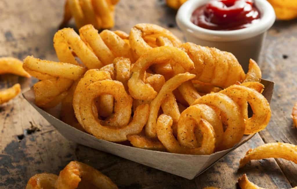 curly fries with spiralizer