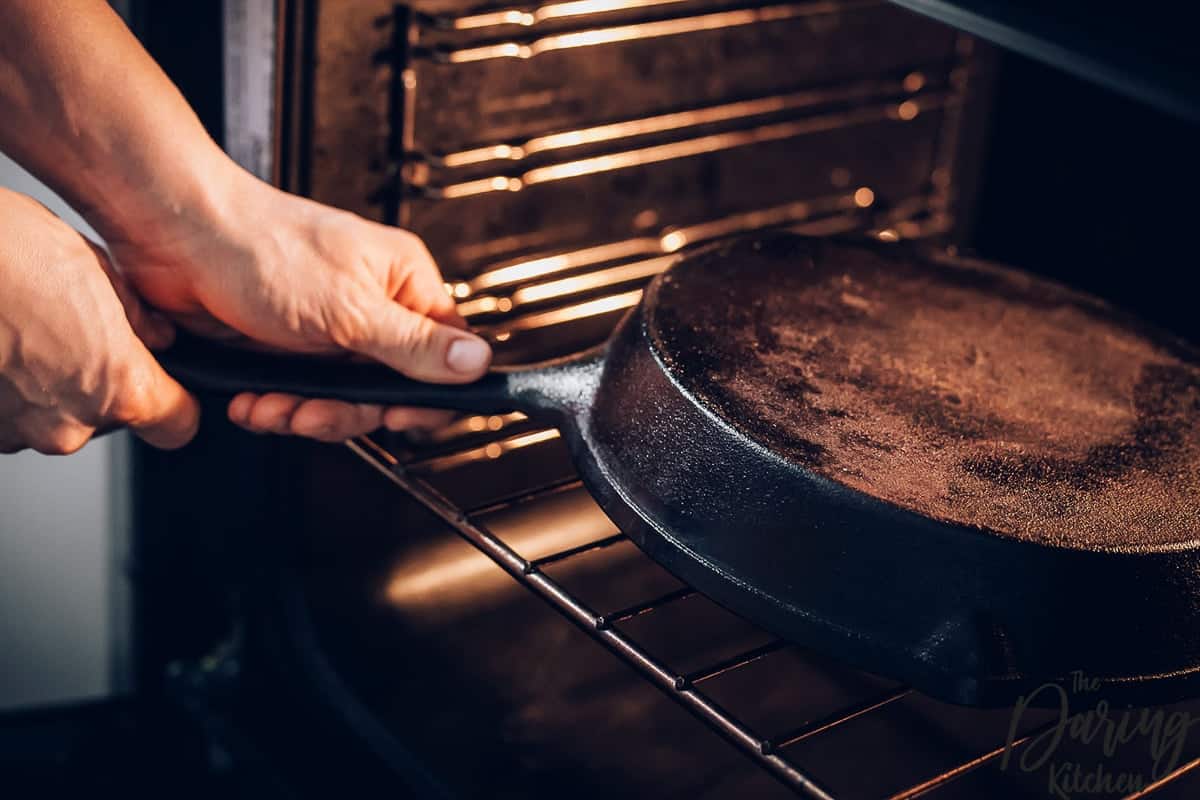 How to Clean A Rusty Cast Iron Skillet Daring Kitchen