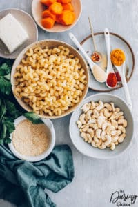 nutritional yeast cashew mac and cheese