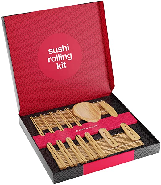 Sushi Making Kit Deluxe With Chopsticks 100 Bam 