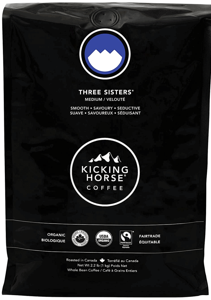 Kicking Horse Coffee Three Sisters Medium Roast Coffee Beans