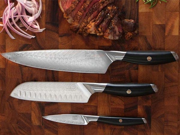 Sharp knife for slicing meat