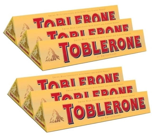 Toblerone Milk Chocolate Bars