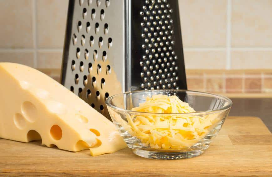 How to use a cheese grater