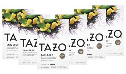 Tazo High Caffeine Earl Grey