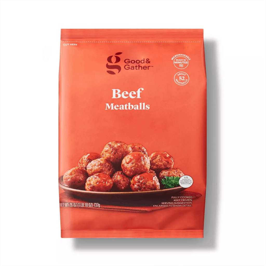 Good and Gather Beef Meatballs