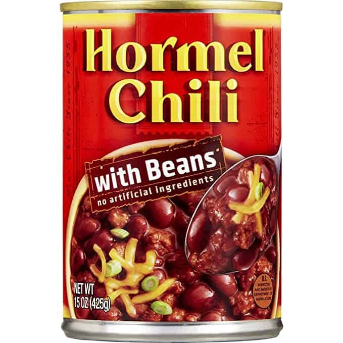 Hormel Chili with Beans