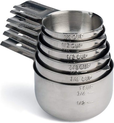 Hudson Essentials Stainless Steel Measuring Cups