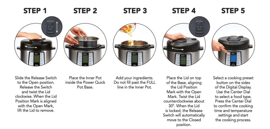 instant pot power quick pot