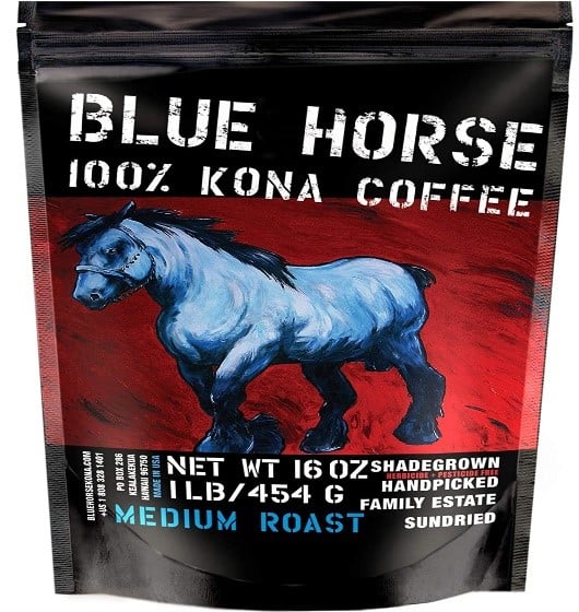 Farm-fresh 100% Kona Coffee