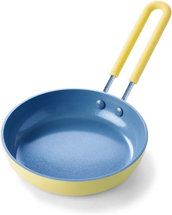 GreenPan Mini Healthy Ceramic Nonstick Yellow Pan