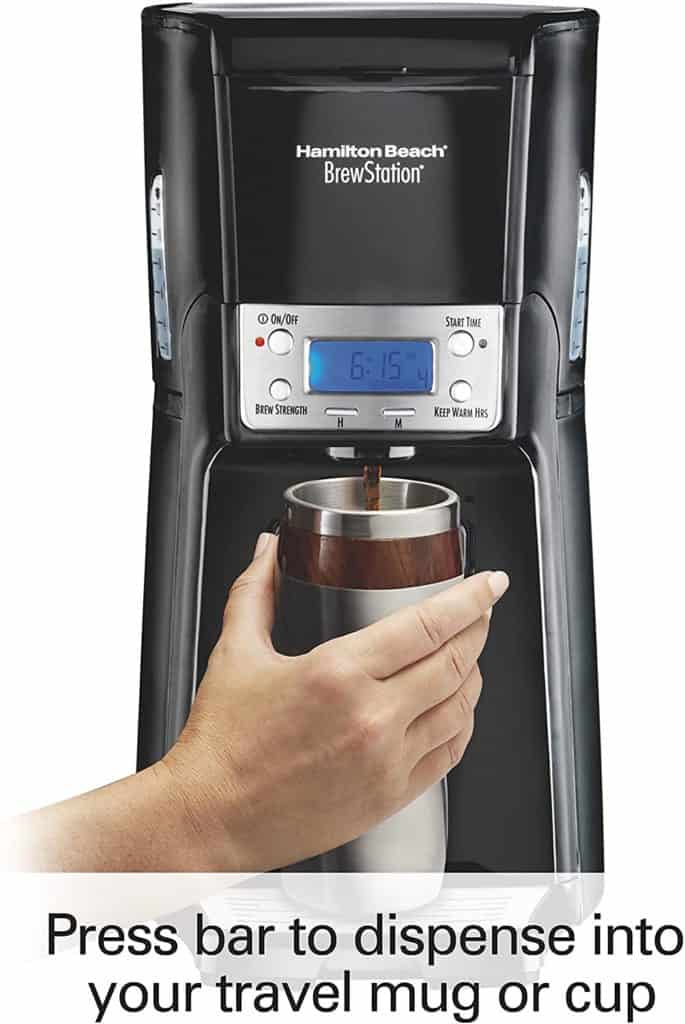 How to use the Hamilton Beach Brew Station Coffee Dispensing