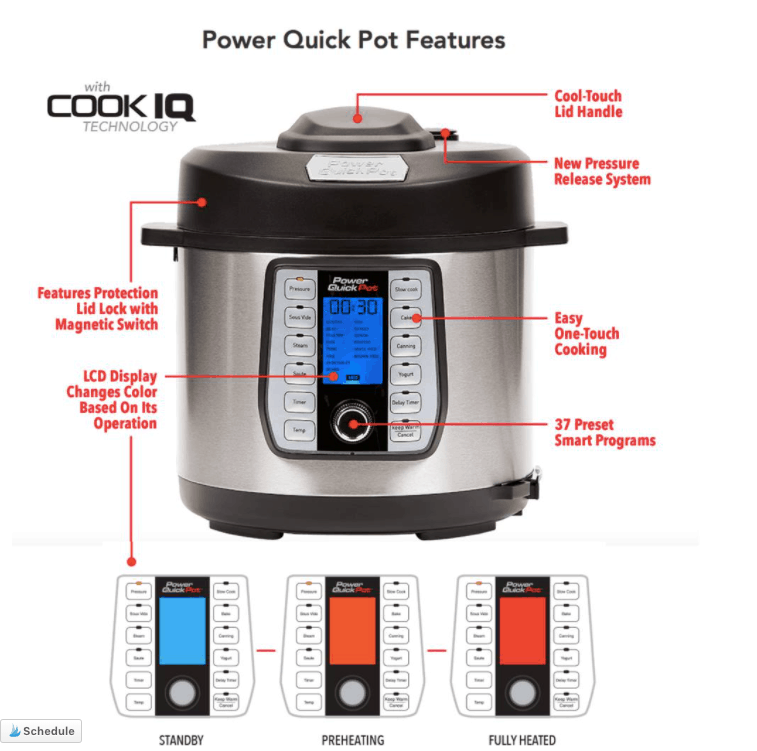 How To Use The Power Quick Pot Pressure Cooker Pressure, 55% OFF