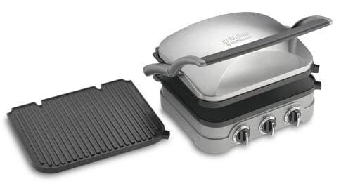 Removable plates on a panini press