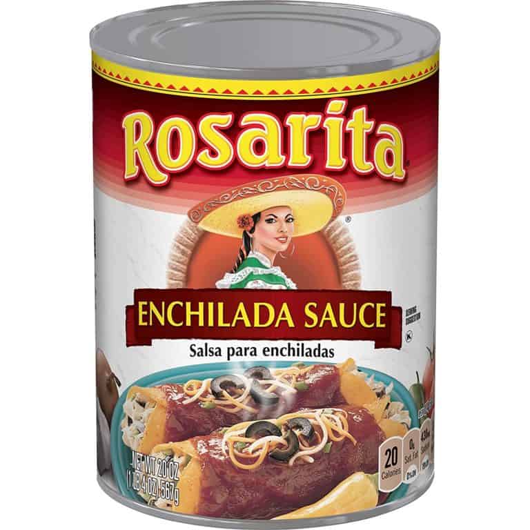 Best Canned Enchilada Sauces Of 2023 Daring Kitchen   Rosarita Enchilada Sauce Keto Friendly 768x768 