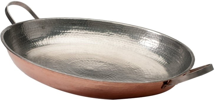 Sertodo Copper Alicante Paella Cooking Pan